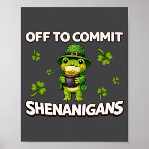 Poster Para Desligar o Mago das Travessuras do Commit Sap
