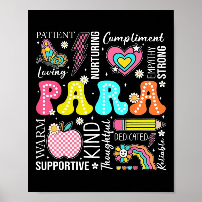 Poster Para Educador Profissional 1º Dia de Volta às Aula (Frente)