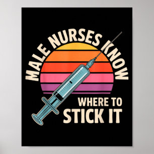 Poster Para Enfermeiros Sabem Onde Colar