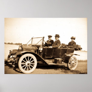 Pôster Para fora para uma rotação