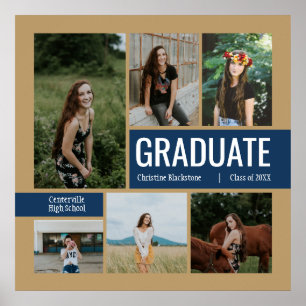 Poster para Graduação de Fotos do Dourado e Mari