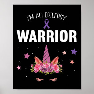 Poster Para Guerreiro da Fita Roxa e Apoiadores - Epileps