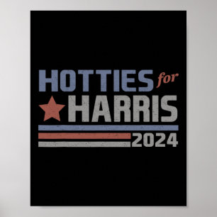 Poster Para Harris 24 Hotties Para Harris 2024 Camiseta 3