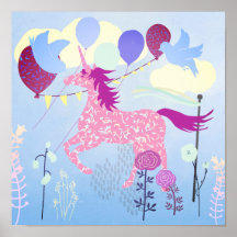 Poster para impressão de festa de aniversário do U