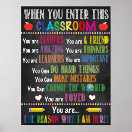 Poster para Impressão em Sala de aula