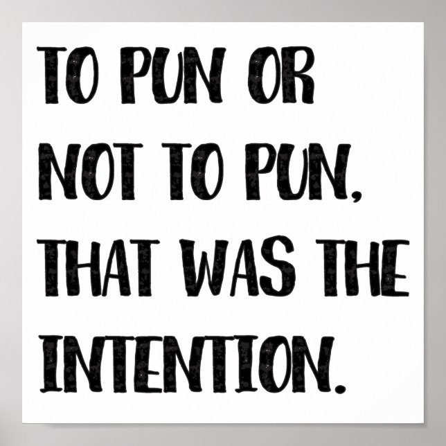 Poster Para Jogar ou Não Para Jogar, Coisa Engraçada (Frente)