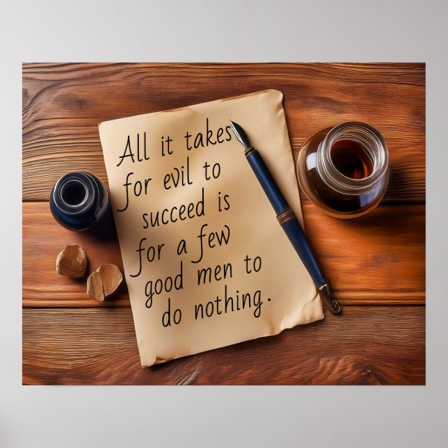 POSTER PARA MAU A SER BEM-SUCEDIDO (Frente)