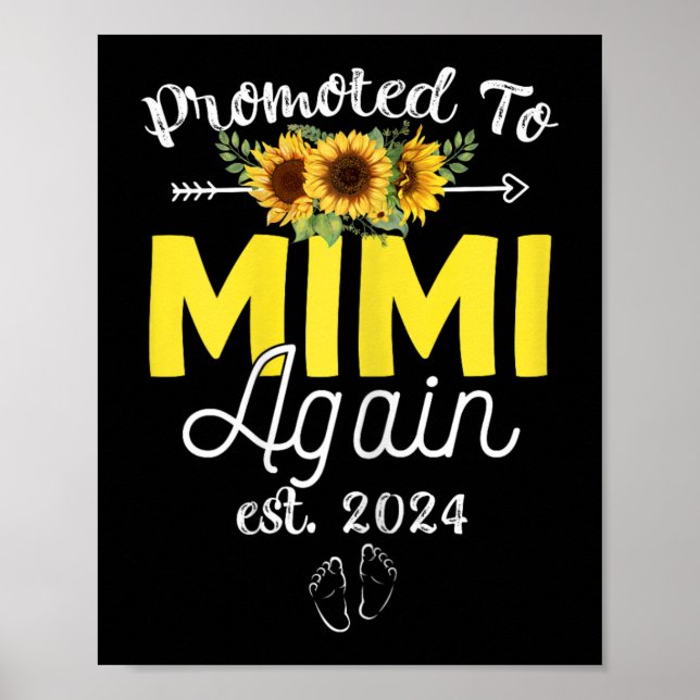 Poster Para Mimi Novamente Anúncio De Gravidez No Último  (Frente)