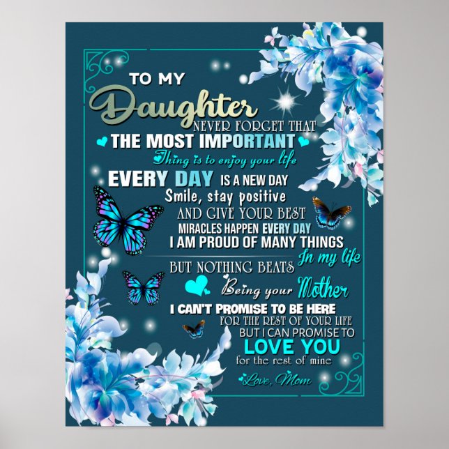 Poster Para Minha Mãe Presente, Filha E Mãe, Amantes De B (Frente)
