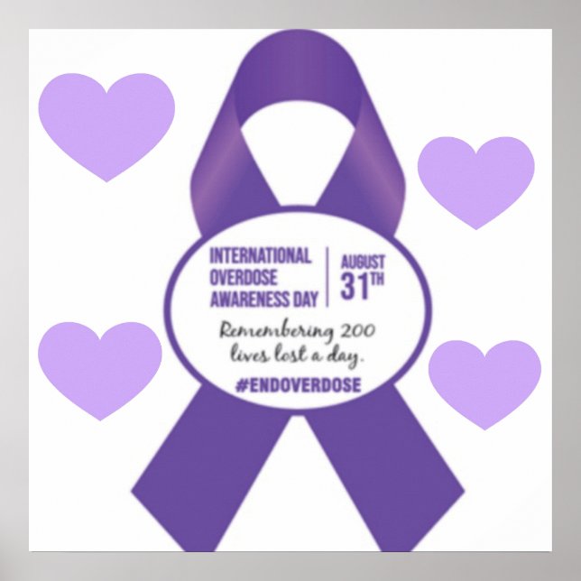 Poster para o Dia Internacional de Sensibilização  (Frente)