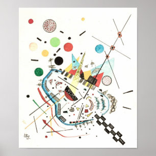 Poster Para o Mar e o Sol por Wassily Kandinsky