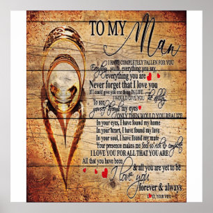 Poster Para o meu amor   Meu Marido Presente   Oferta de 