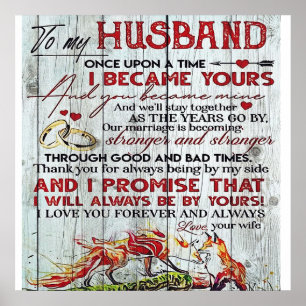 Poster Para o meu marido presente   Carta Para Ele  