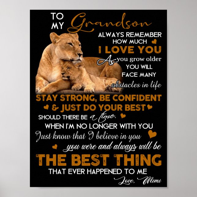 Poster Para o meu neto (Frente)