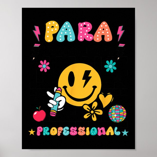 Poster Para o primeiro dia de volta ao Dream Team Parapro (Frente)