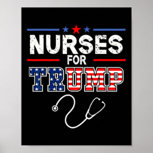 Poster Para o suporte do Trump 2024 Donald Trump - Americ