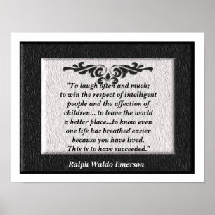 Pôster "Para rir frequentemente e muito "