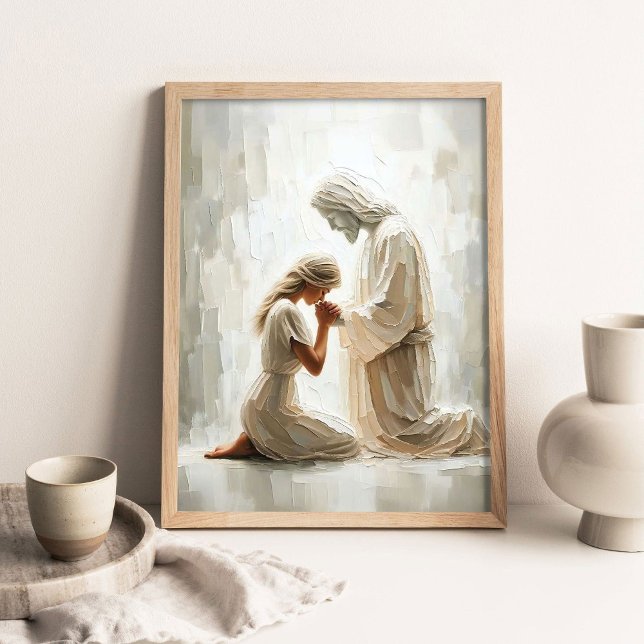 Poster Para Sempre com Você, Arte Cristã de Parede, Jesus (Criador carregado)