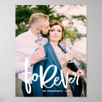 Para sempre, Mão Letrada | Foto de casamento