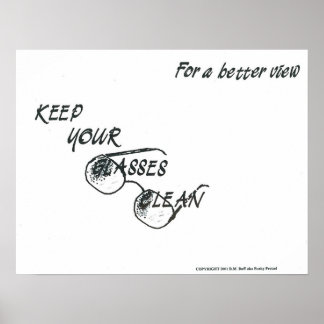 Pôster Para uma melhor visão