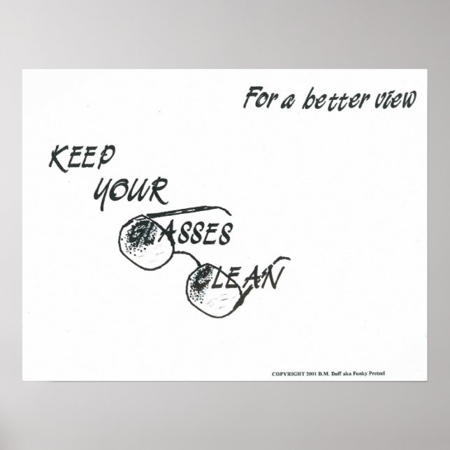 Pôster Para uma melhor visão (Frente)