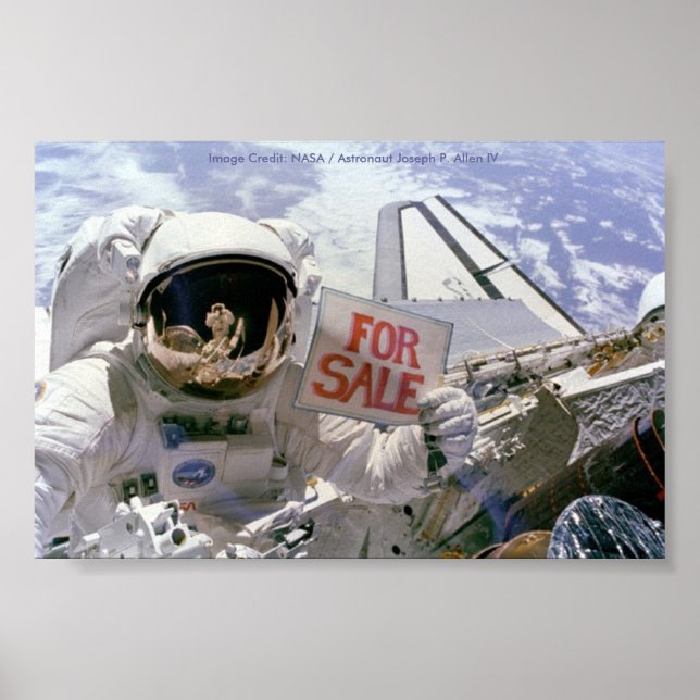 Pôster Para venda (Frente)