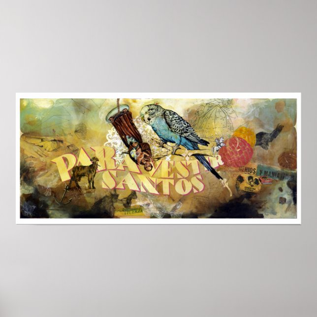 Pôster Para Vestir Santos (Frente)