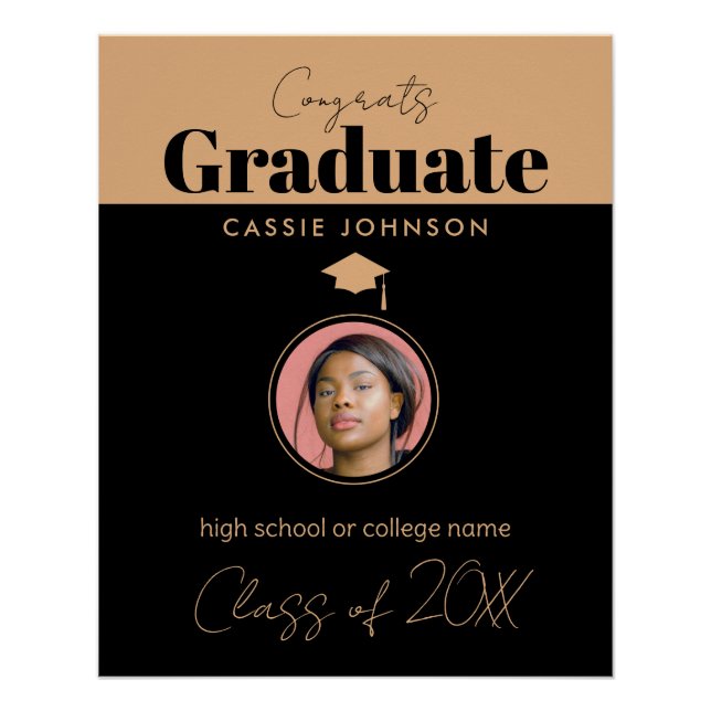 Pôster Parabéns Classe de Formando de 2023 (Frente)