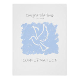 Pôster Parabéns de Confirmação