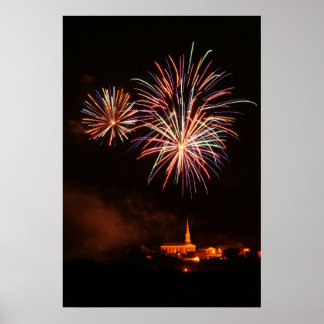 Pôster Parabéns EUA