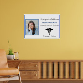 Poster Parabéns Graduado Escola de Medicina
