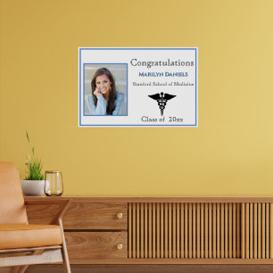Poster Parabéns Graduado Escola de Medicina