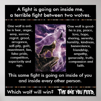 Pôster Parábola Indiana: Dois Lobos