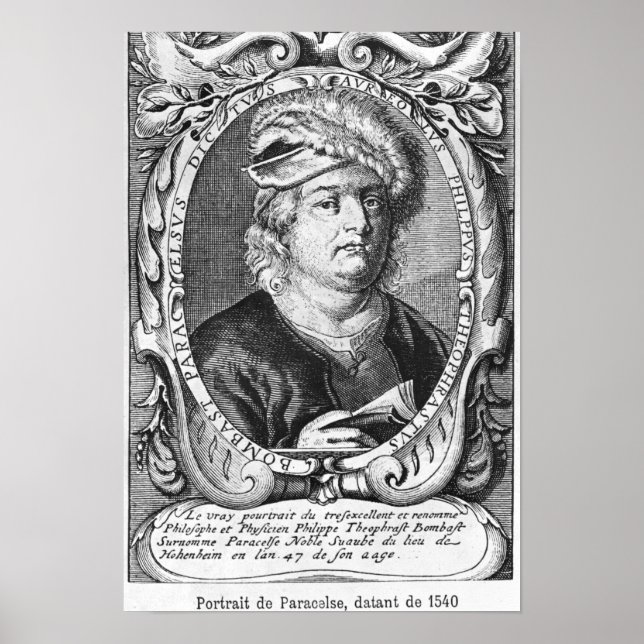 Pôster Paracelse 1540 (Frente)