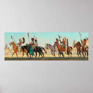 Poster Parada dos Guerreiros por Maynard Dixon