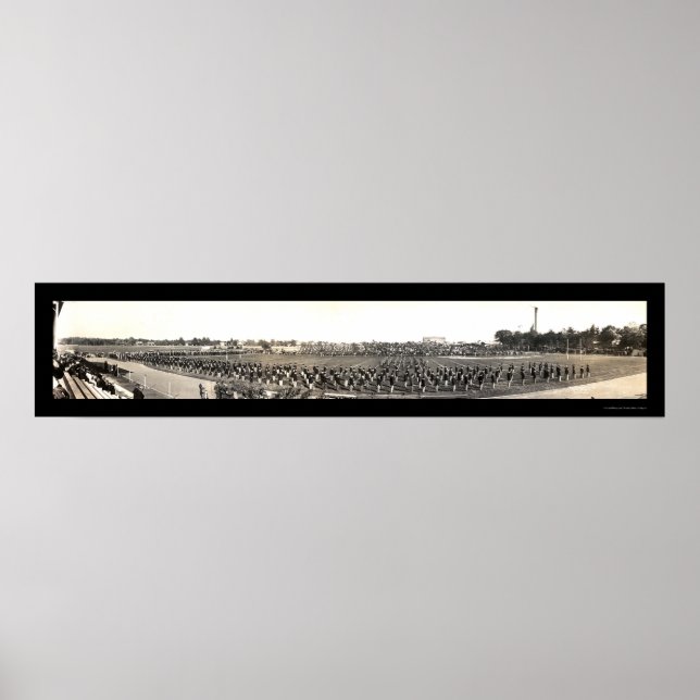 Poster Parada Em Purdue Foto 1913 (Frente)