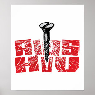 Poster Parafuso de SIDA/VIH