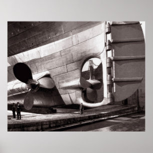 Pôster PARAFUSOS TITÂNICOS e RUDDER 1911