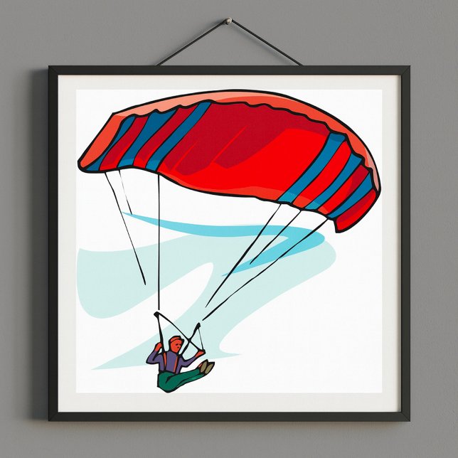 Poster Paraglider (Criador carregado)
