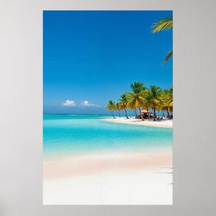 Poster Paraíso das Ilhas Tropicais