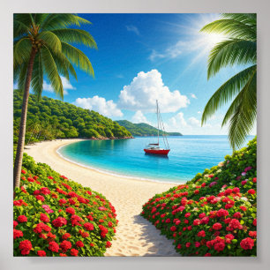 Poster Paraíso de praia oculta