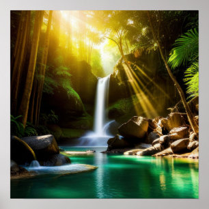 Poster Paraíso tropical