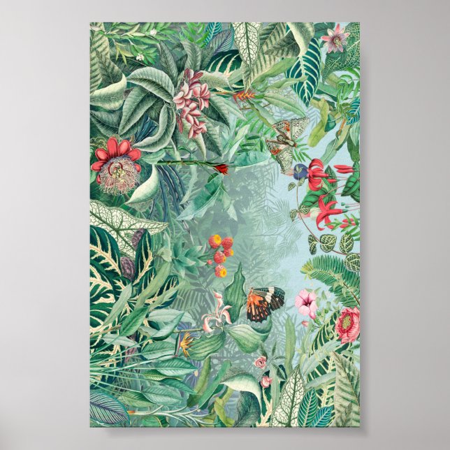 Poster Paraíso tropical (Frente)