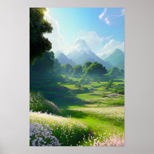 Poster Paraíso Verde (Frente)