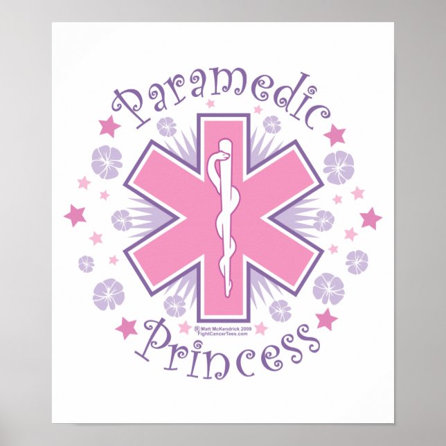 Pôster Paramedic Princess (Frente)