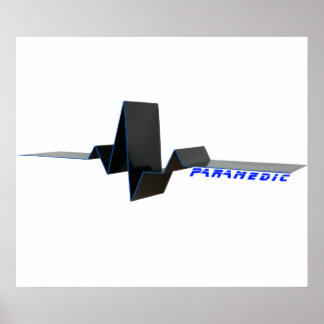 Poster paramédico do ECG