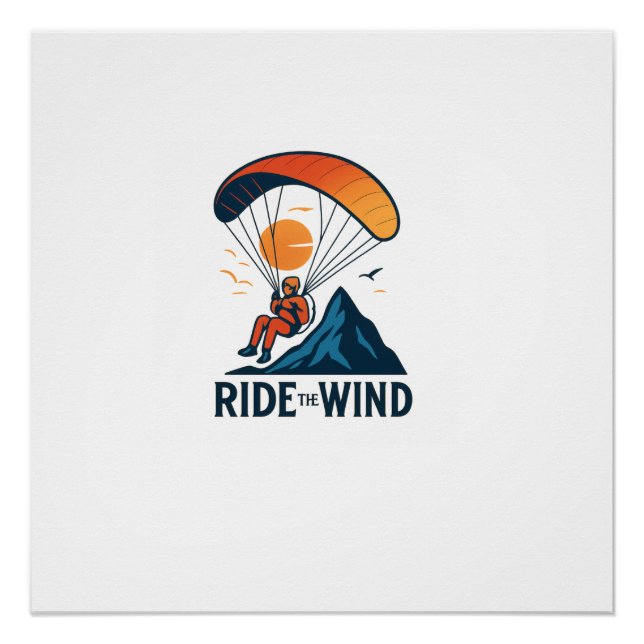 Pôster Paramotoring (Frente)