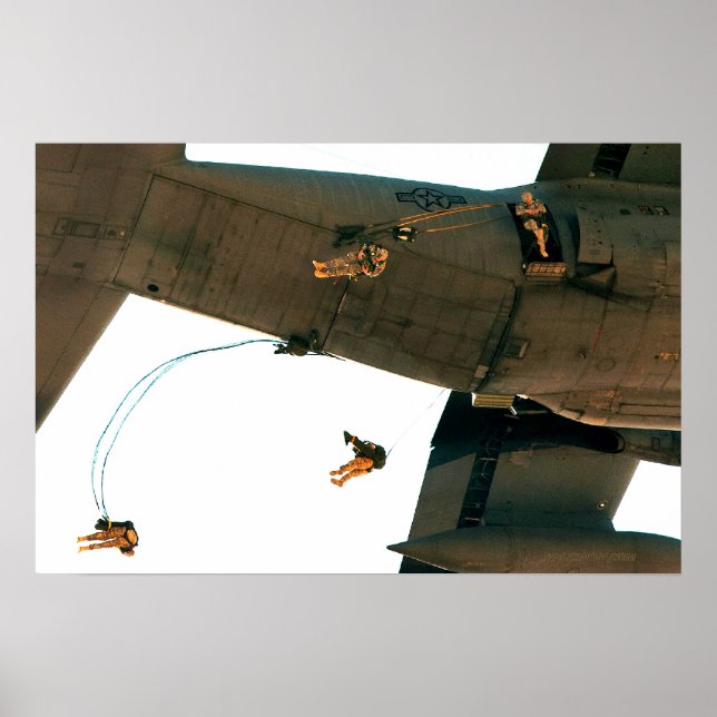 Pôster Paraquedistas (Frente)