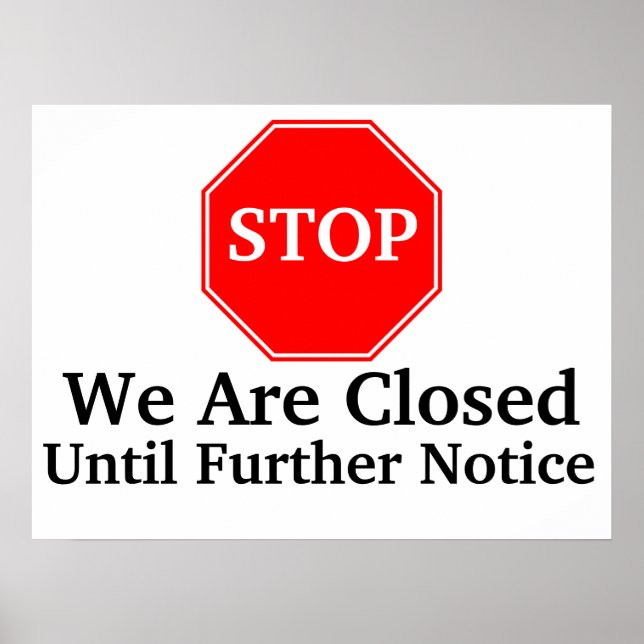 Poster Parar (Frente)