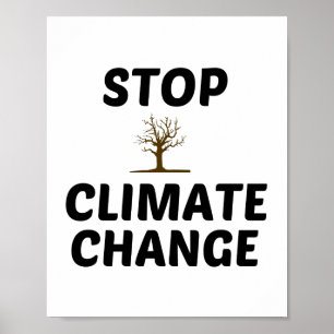POSTER PARAR AS ALTERAÇÕES CLIMÁTICAS